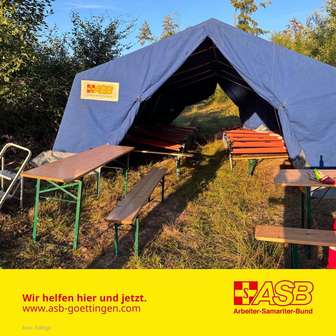 Betreuungseinsatz bei Waldbrand