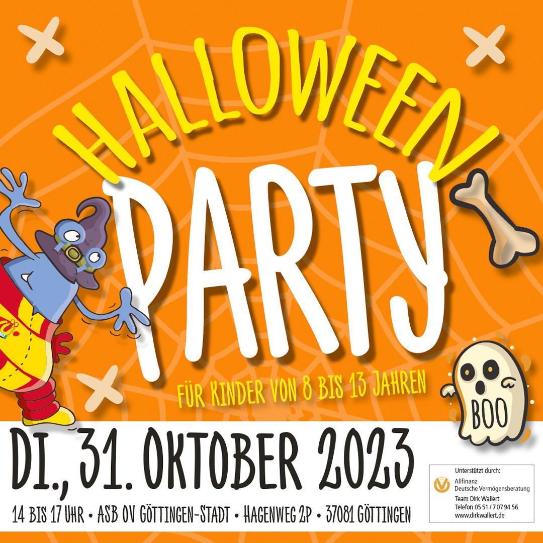 Kinder-Halloweenparty